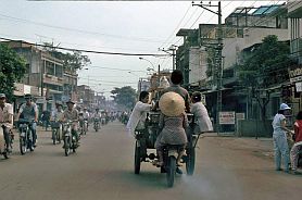 Saigon: Straenverkehr