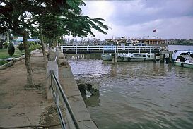 Saigon: Promenade am Saigon-Fluss