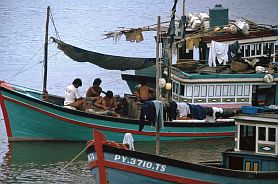 Nha Trang: Fischerboote