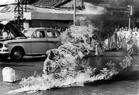 Hue: Selbstverbrennung des Mnchs Thich Quang Duc 1963 in Saigon