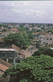 Danang - Blick aus dem Hotelfenster