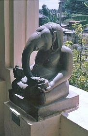 Da Nang - Cham-Museum: Ganesha-Figur