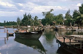 Hoi An: Am Thu Bon Fluss