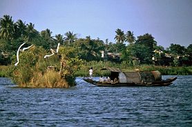 Hue: Buddhistisches Heiligtum auf dem Parfmfluss