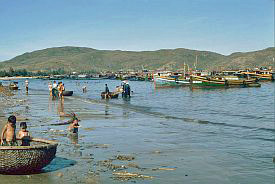 Qui Nhon: Fischerboote