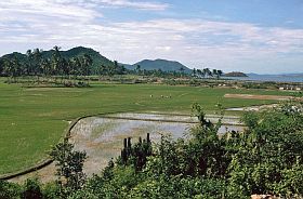 Landschaft zwischen Qui Nhon und Dai Lanh