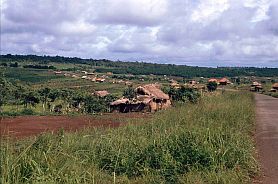 Landschaft bei Pleiku