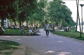 Hanoi: Hoan Kiem See - Menschen