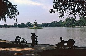 Hanoi: Hoan Kiem See - Schildkrtenturm