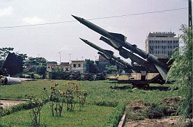 Hanoi: Flugabwehr aus dem Vietnamkrieg im Leninpark