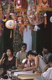 Hanoi-Altstadt: Hndler