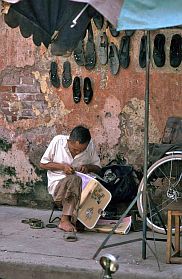 Hanoi-Altstadt: Schuster