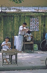 Hanoi-Altstadt: Strae der Barbiere