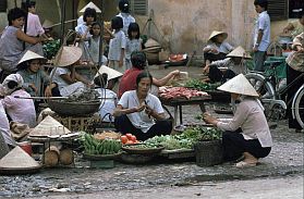 Hanoi-Altstadt: Hndler