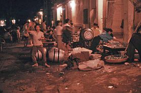 Hanoi-Altstadt: Bierlokal