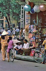Hanoi-Altstadt: Hndler