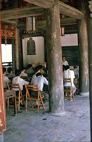 Hanoi - Literaturtempel: Studenten