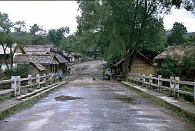 Dorf zwischen lai Chau und Sa Pa