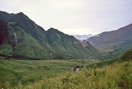 Landschaft zwischen lai Chau und Sa Pa