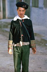 Sa Pa: Junger Mann der Schwarzen Hmong