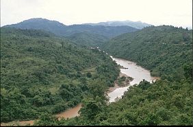 Landschaft zwischen Cao bang und Lang Son