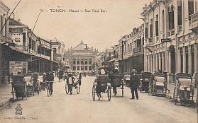 Hanoi: Historisches Foto der Rue Paul Bert